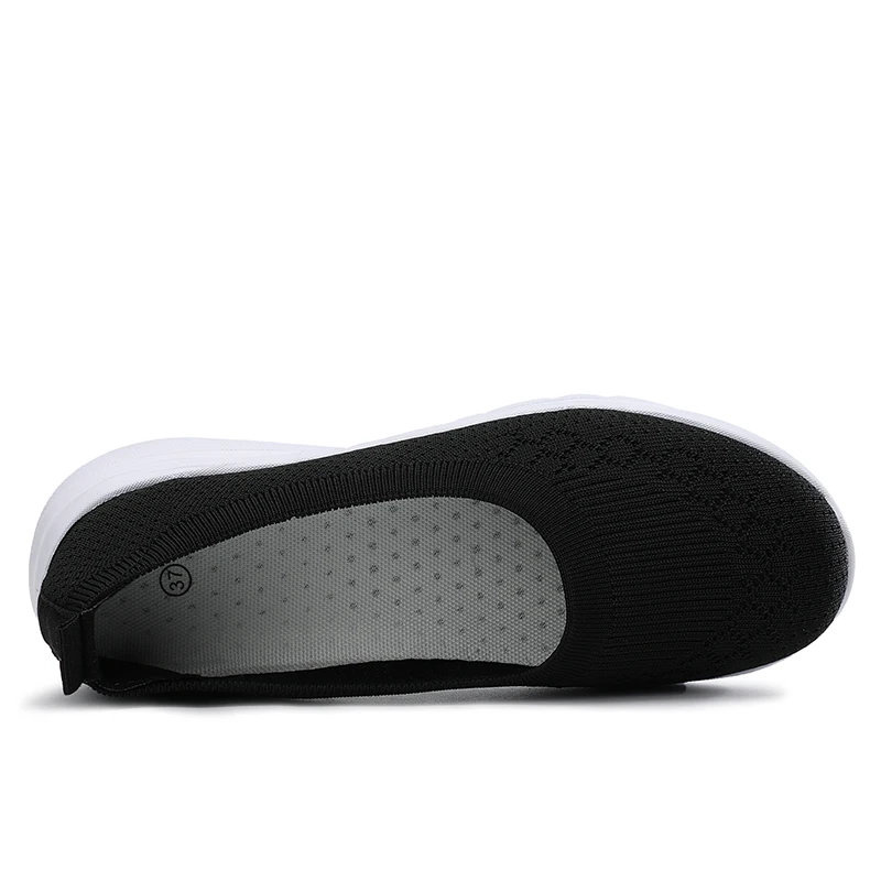 Women Shoes Flats Slip On Mesh Breathe Soft for Work