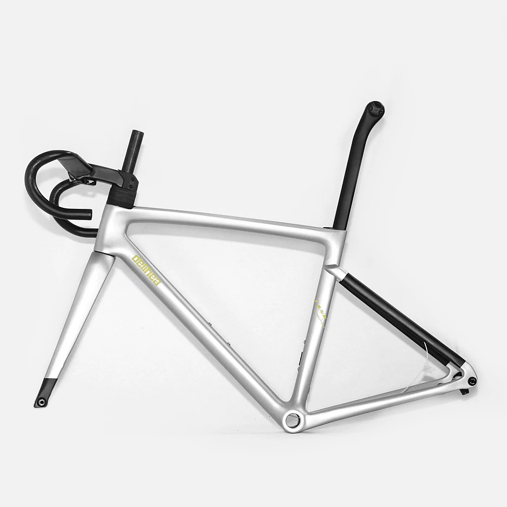 Delihea Newest Carbon Bicycle Frame Climbing Full Internal Routing Lightweight Road Bike Dpd 