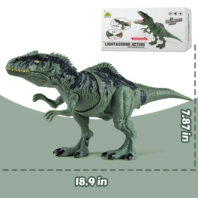 Jurassic World Dominion Tyrannosaurus Rex Dinosaur Toy, Thrash N