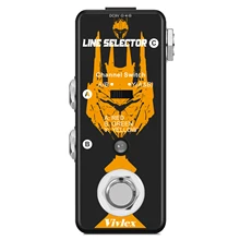 

Vivlex LEF-330 ABY Switcher Box Guitar Pedal ABY Line Selector Audio Channel Swith Combine Effect Pedal Guitar Accessories