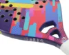 INSUM Full Carbon/Kevlar Beach Tennis Racket with EVA Soft Memory Foam Core Anole Racket Beach Tennis 5