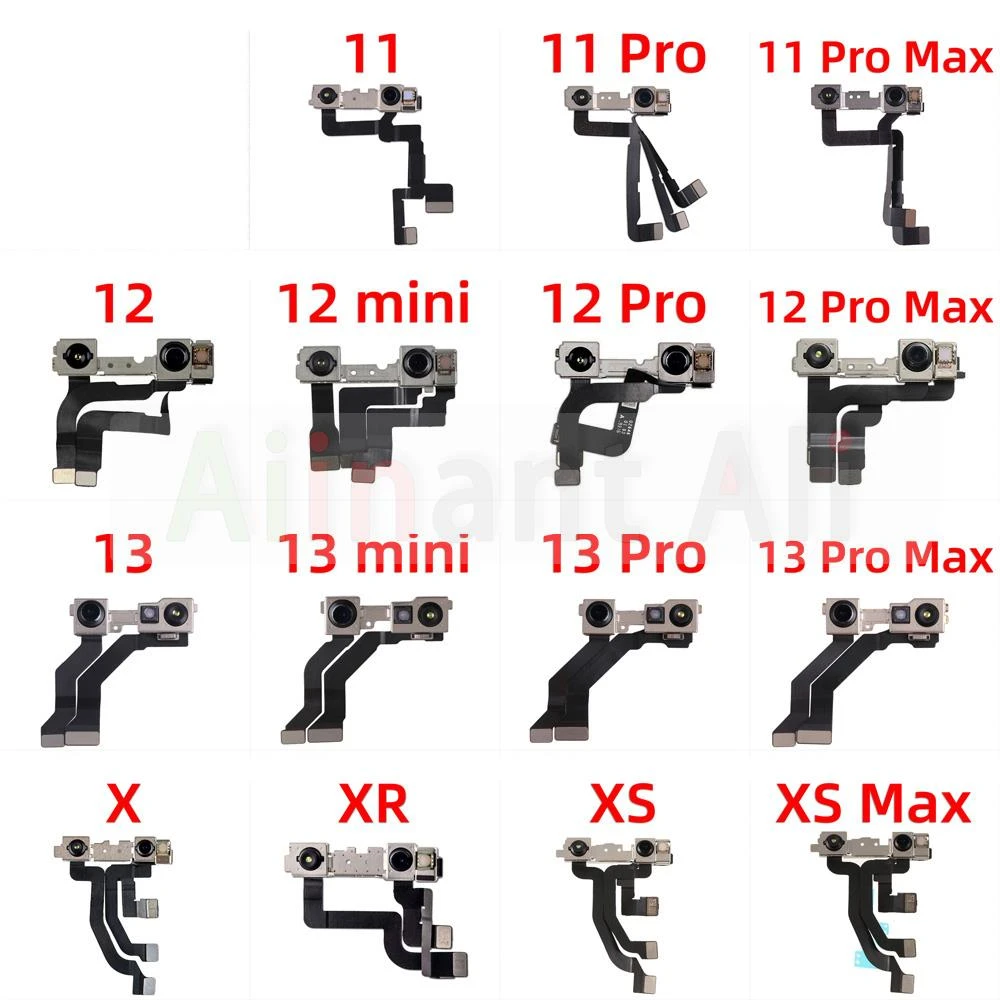 Original Top Camera Proximity Sensor For iPhone X XR Xs 11 12 13 Pro