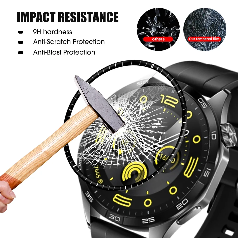 1-5PCS Screen Protector for Huawei Watch GT 4 41mm 46mm Smart Watch Anti-fingerprints Protective Film for Huawei GT4 Accessories