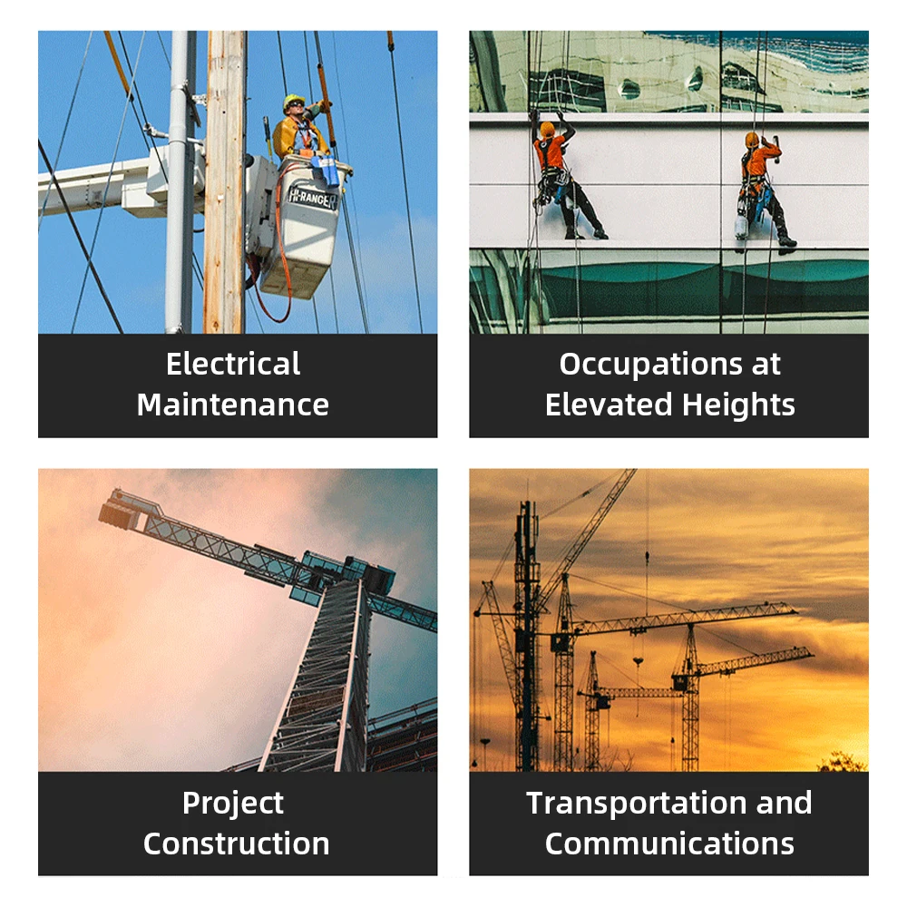 Crane Lifting Ring Fall Arrestor Aerial Tower Crane Self-locking Speed Differential Heavy Duty Fall Cargo Working Arrestor at Height 3m/10m