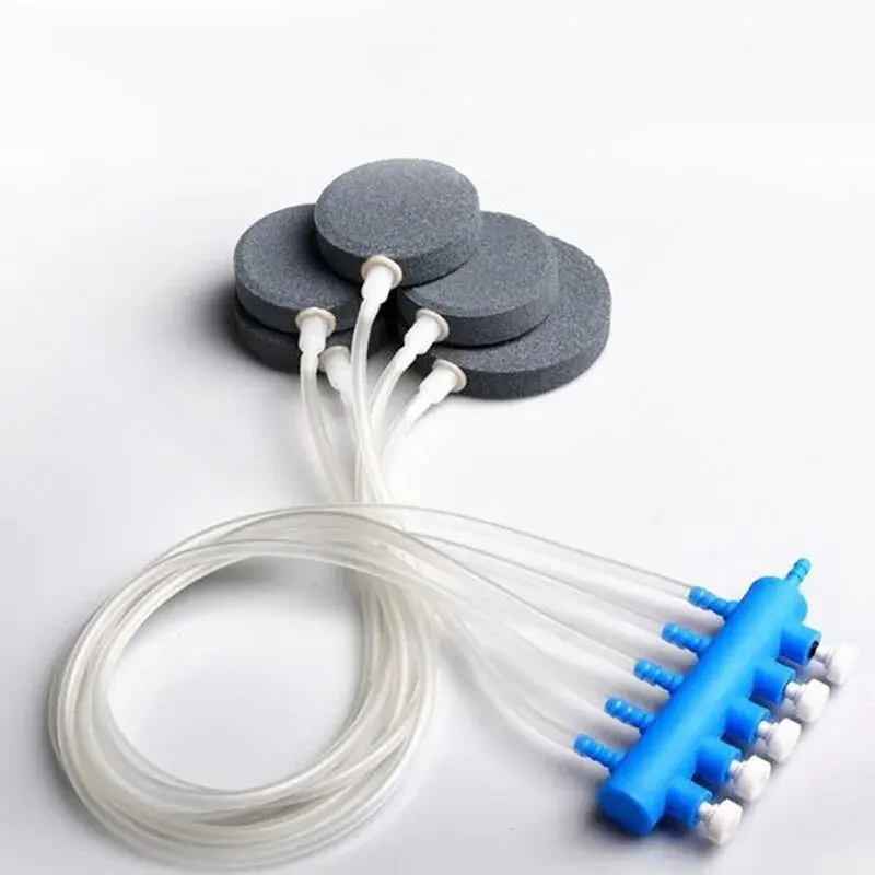 Aquarium Air Splitter Valve Fish Tank Air Pump Flow Splitter Distributor Pump Valve Tap Lever Control Switch Valves Accessories 5