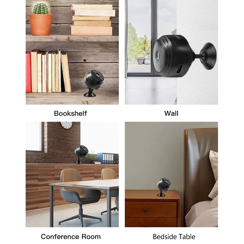 A9 Mini Camera HD 720P Intelligent Home Security IP WiFi Camera Monitor Mobile Remote Camera Mobile Remote Application 4