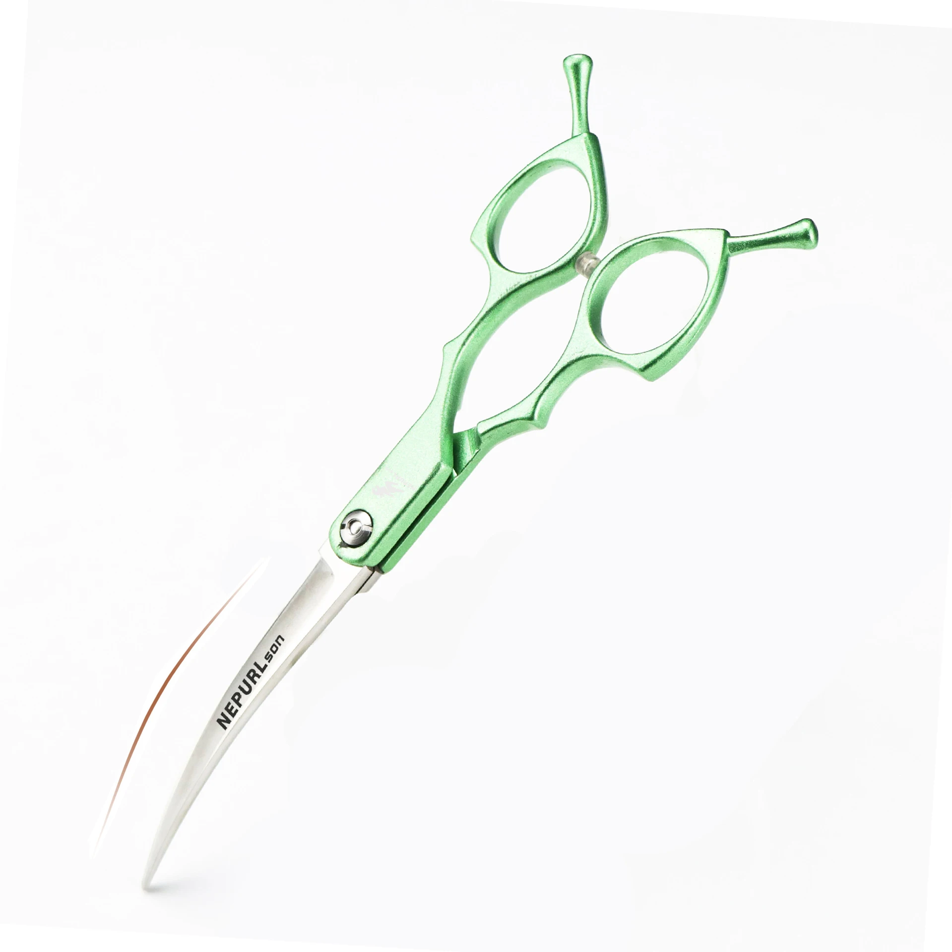Professional Dog Grooming Scissors Japan Stainless 6.5" Pet Scissors Dog Curved For Groomer Bend Down Shears dog grooming scissors