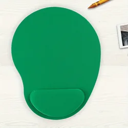 Ergonomic Office Mouse Pad - Smooth Surface for Enhanced Mouse Precision (Green 1pc)