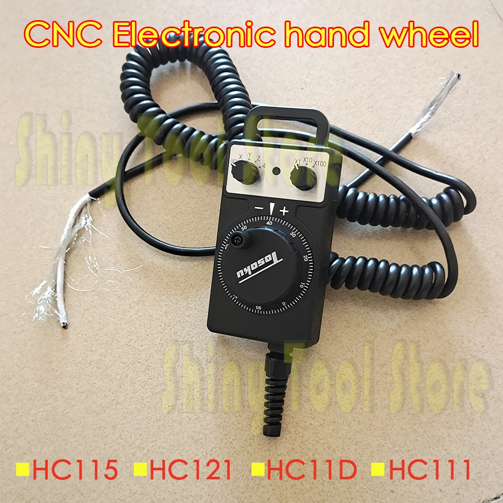 

Tosoku cnc Machining computer lathe 4-axis electronic handwheel CNC machine tool hand pulse generator HC115 HC121 HC11D HC111