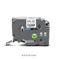 Black on Clear