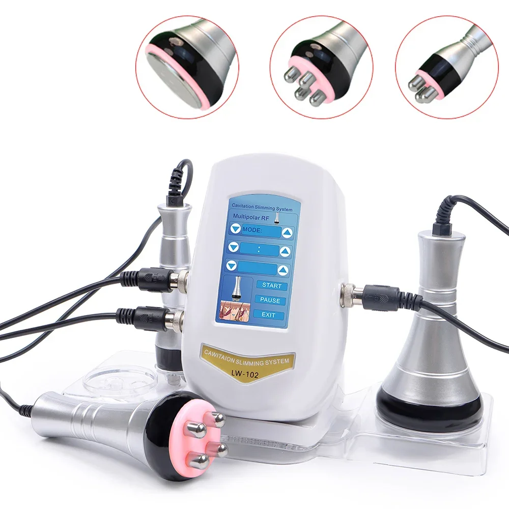 Wholesale 40K Ultrasonic Cavitation Body Facial Radiofrequency Massage Weight Loss Machine Body Shaping Slimming Fat Burn 6