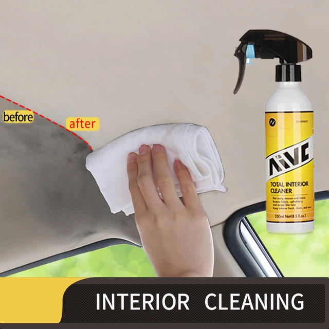 Produit de nettoyage intérieur de toit en tissu de voiture, sans lavage,  puissant, anti-taches, ceinture