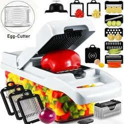 Ultimate Multifunctional Kitchen Vegetable Chopper and Slicer Set (WB with Egg Cutter)