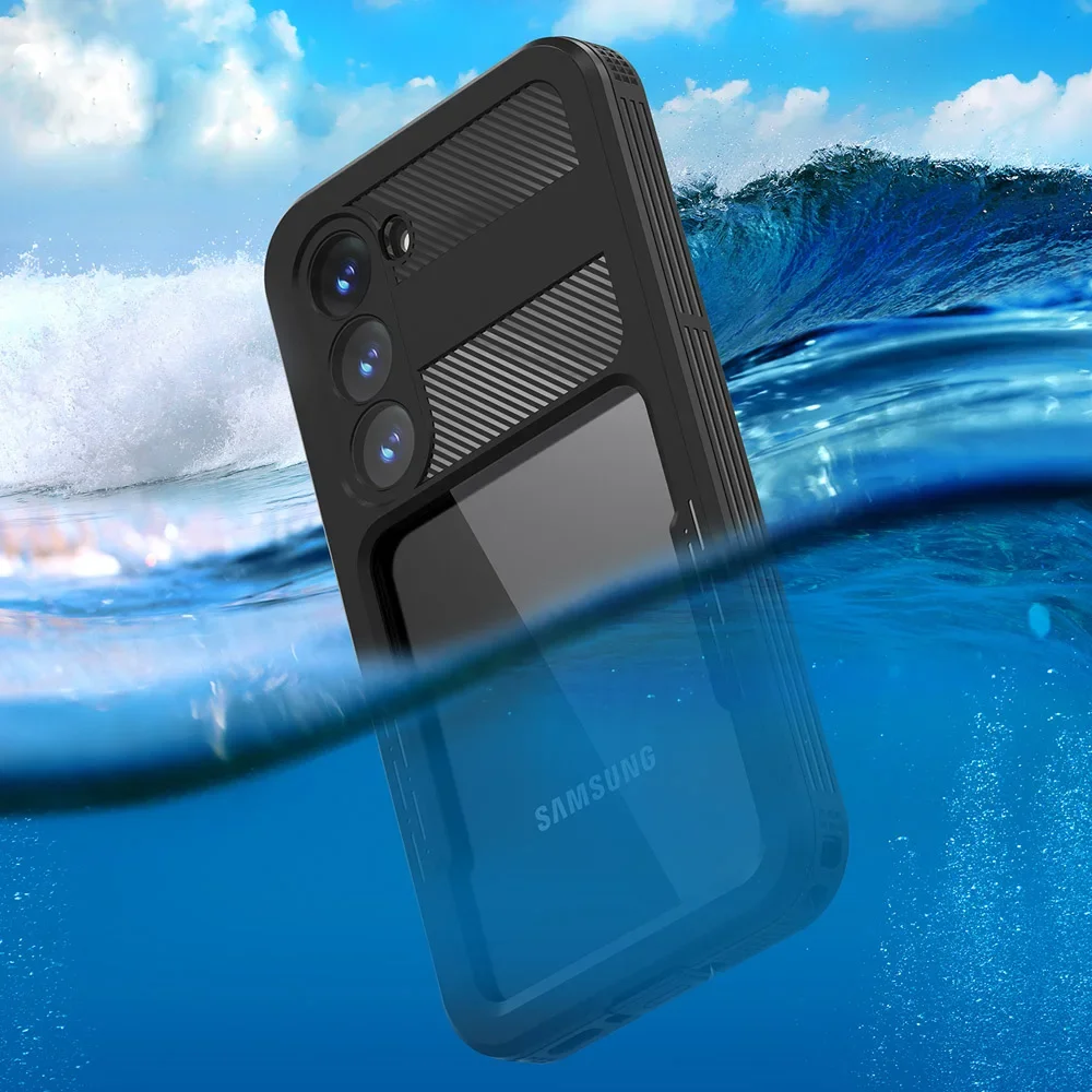 

Waterproof Case IP68 for Samsung Galaxy S23 Ultra S 24 5G Cover Screen Protect Bumper Shockproof Phone Galaxy S24 Plus S 23 Capa