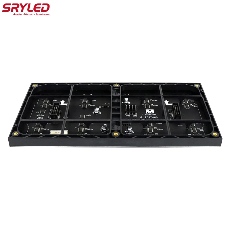 P4 LED ũ , 1/16 ĵ, SMD RGB Ǯ ÷, ǳ LED ÷ г , 256x128mm, 64x32 ȼ, 3in 1
