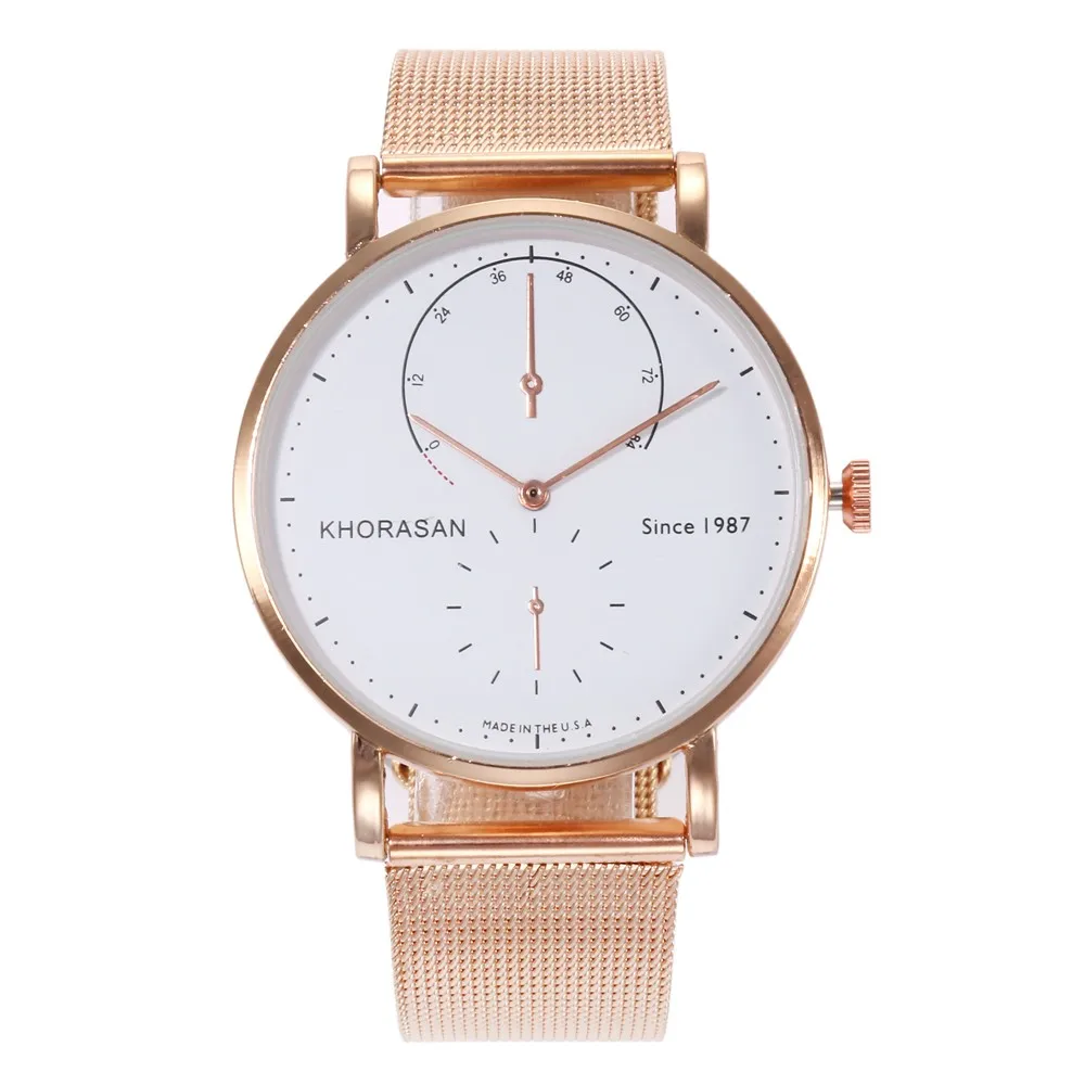 

Luxury Diamonds Round Wristwatch Gold Silicone Strap Minimalist Dial Business Watch Mechanical Clock ساعات يد مقاومة للماء
