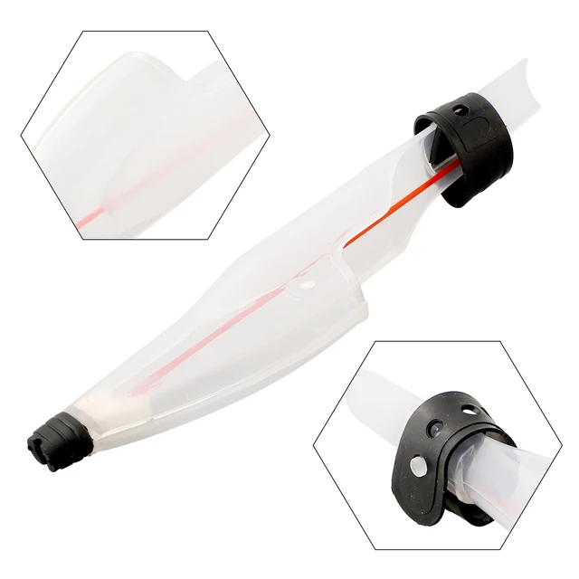 5 Copripunta Per Canna Da Pesca Telescopica - Protezioni In PVC Per Punta Canna, 4 Misure, Accessorio Pesca - Foto 3