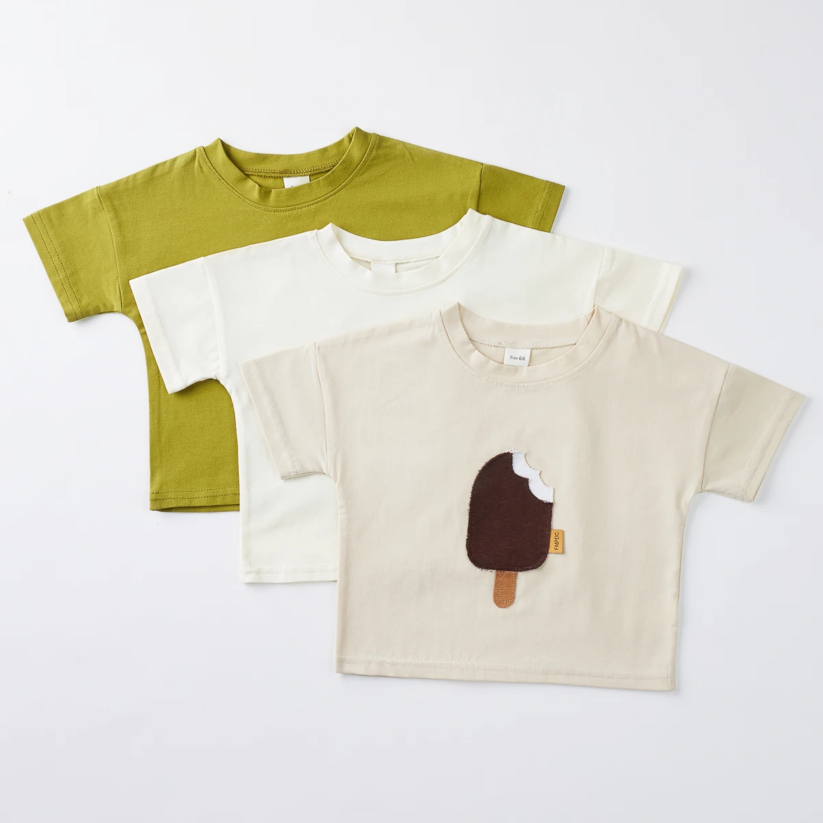 Summer Infant Kids T-Shirts Rainbow Cotton Boys Girls Children Outfits Toddler Baby Tops