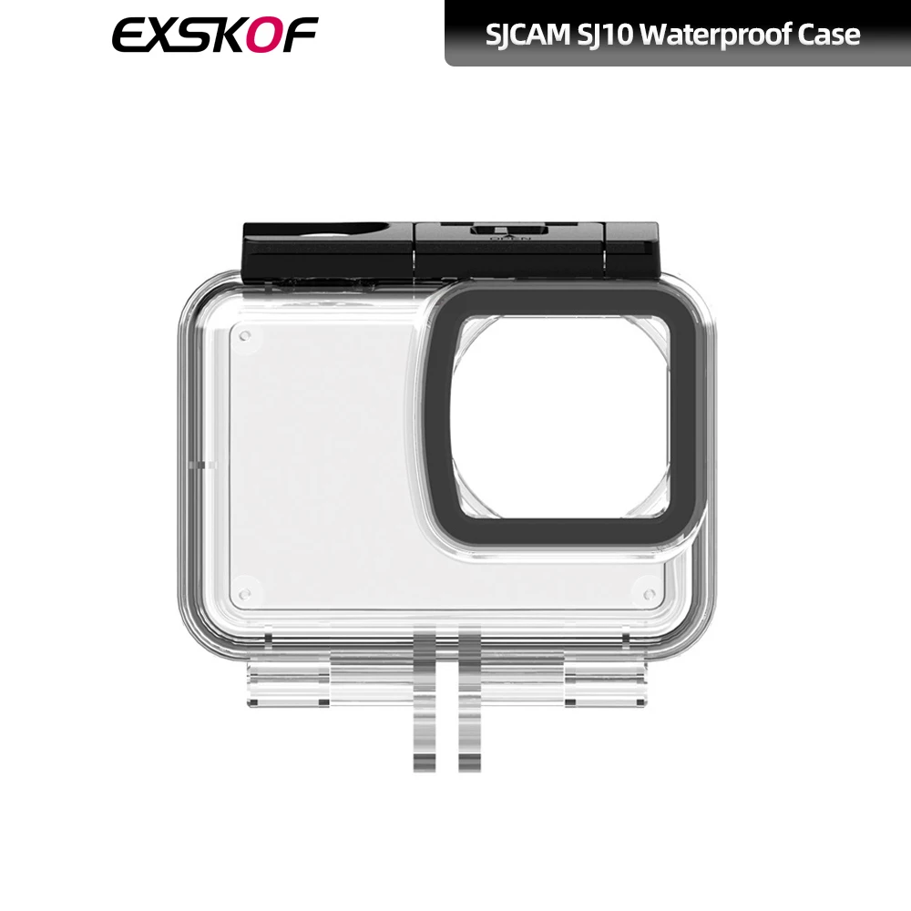 Оригинальный водонепроницаемый чехол SJCAM SJ10, от EXSKOF, погружной корпус 30 м для SJCAM SJ10 PRO SJ10X
