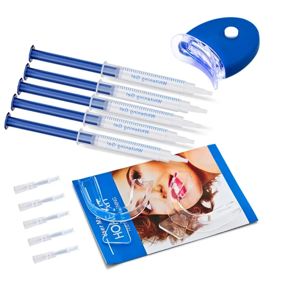Teeth Whitening Kit Teeth Whitening Gel 44% Peroxide Dental Bleaching System Oral Gel Tooth Whitener White Teeth Tools Bleach