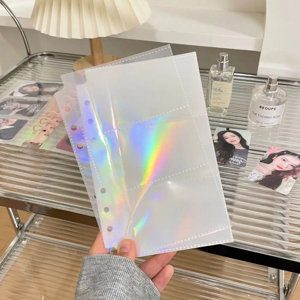 PVC A5 A6 Binder Photocard Holder Replaceable Card Binders Photocards Scrapbook Cartoon Journal Notebook Photo Booth Frames