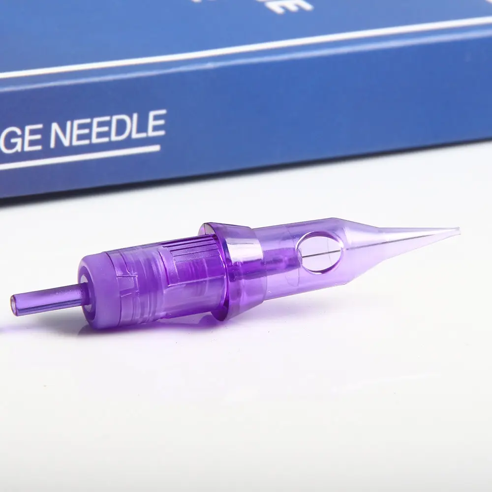 10pcs Tattoo Cartridge Needles RL Round Liner Disposable Sterilized Safety Tattoo Needle Professional For Tattoo Pen 6