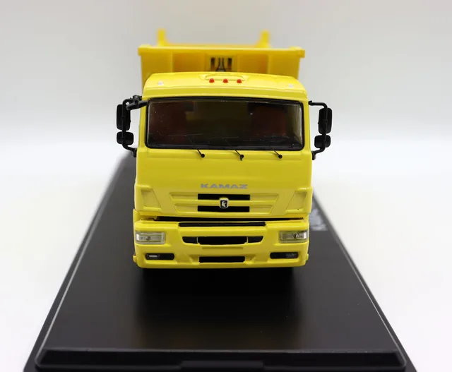New SSM 1/43 KAMAZ-6520 Dump Truck (facelift) Yellow USSR