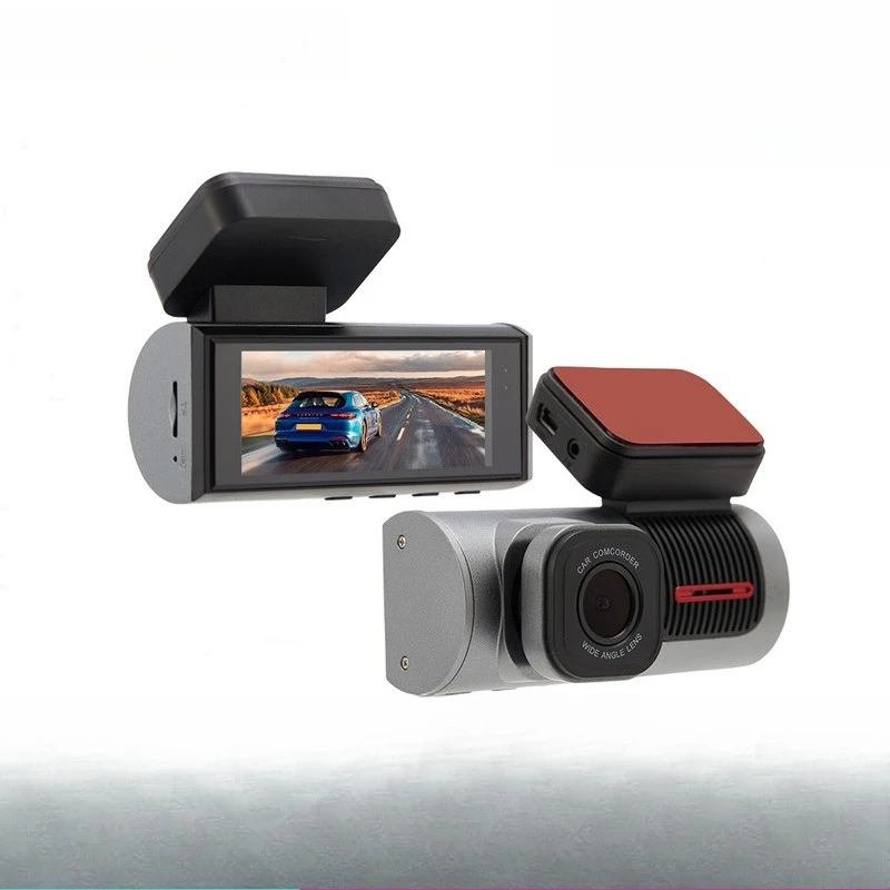 HD 360-Grad-Autokamera mit zwei Kameras, GPS, Nachtsicht und LED-Anzeigen für Aufnahmen im und außerhalb des Fahrzeugs