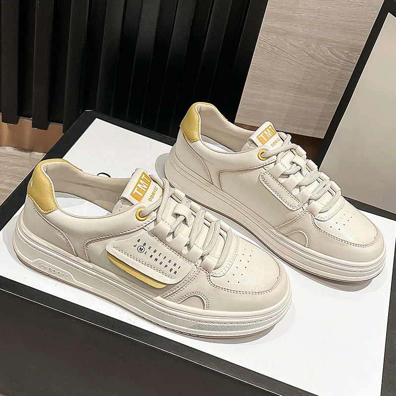 

2023 Platform Sneakers Ladies Fashion Casual Walking Shoes Breathable Sport Shoes Flats Women Lightweight Vulcanized Shoes