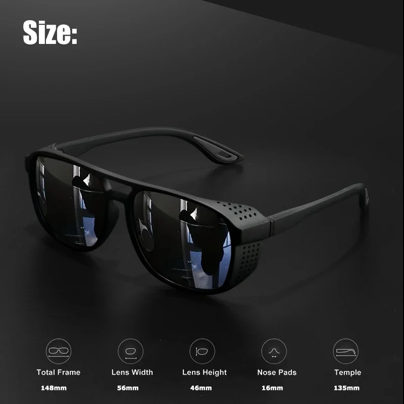 Polarized Sports Sunglasses - Trendy UV400 Windproof Anti-Glare Unisex Outdoor Eyewear