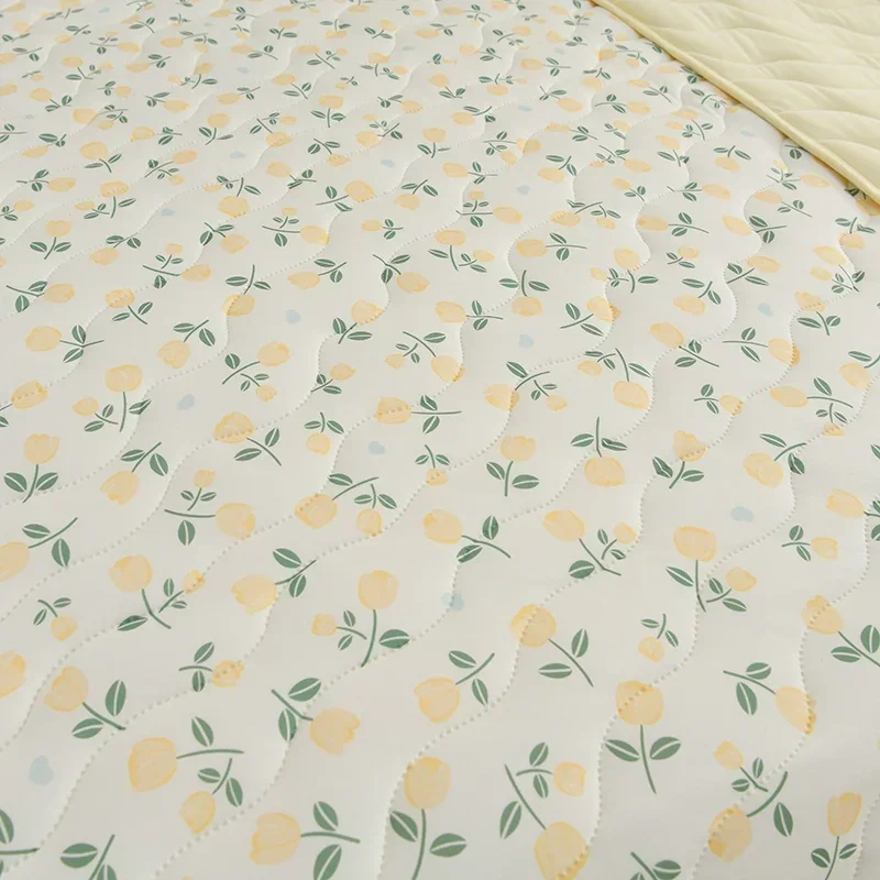 New Florals Spring Summer Blanket for Single Double Soft Skin-friendly Quilt Breathable Comfortable Air Conditioning Comforter 5
