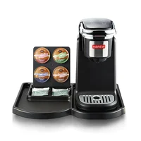 220V Capsule Coffee Machine Multifunctional Powder Tea Espresso Cafetera Three-In-One Portable Coffee Maker Capsule AC-507K Hot 2