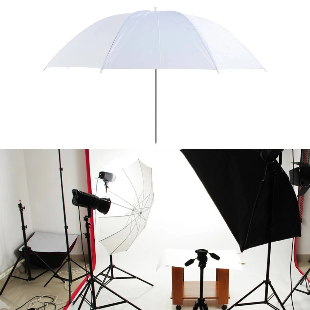 Description Picture 3 of item20inch Translucent White Soft Umbrella Professional Photo Studio Lighting Flash Easy Install For Photography Portrait Portable
