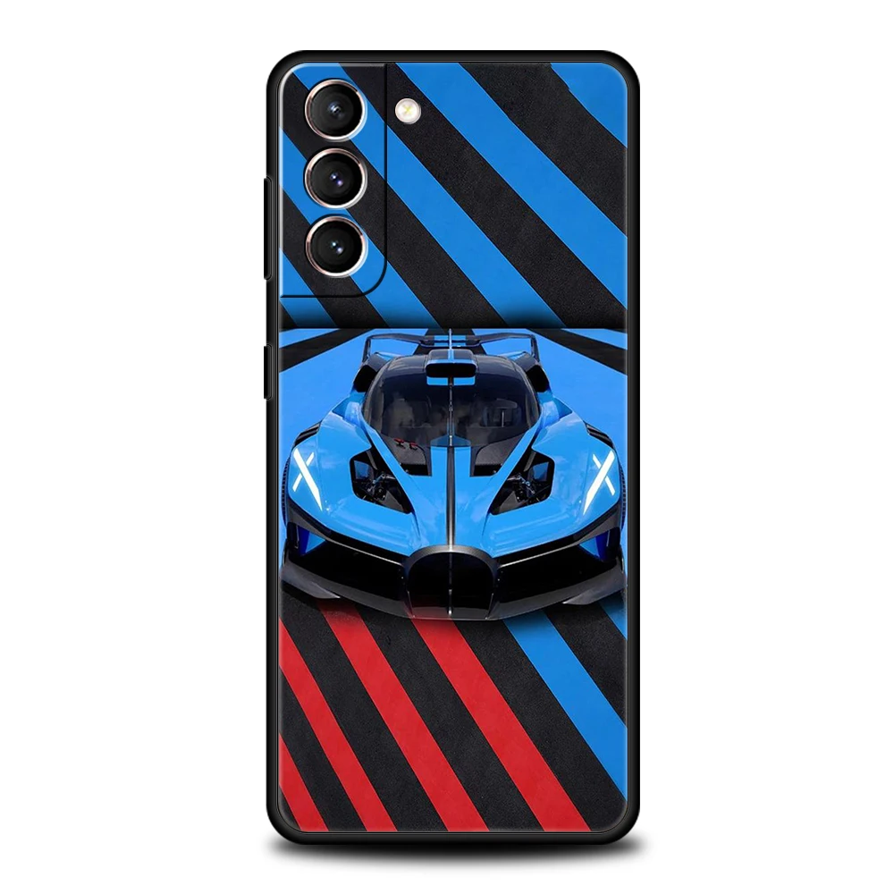 Sports Car Design Silicone Phone Case - Sleek & Durable Protection