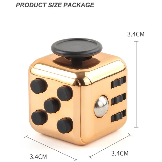 Stress Relief Dice Toy Decompression Dice Antistress Toys Fidgets Anti-stress Kids Anti Stress Games Toys For Adults 18 6