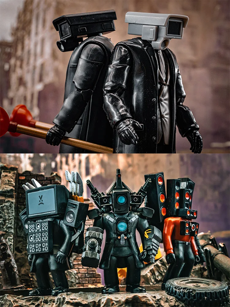 Skibidi おもちゃフィギュアトイレグッズ公式ライセンス子供アクション