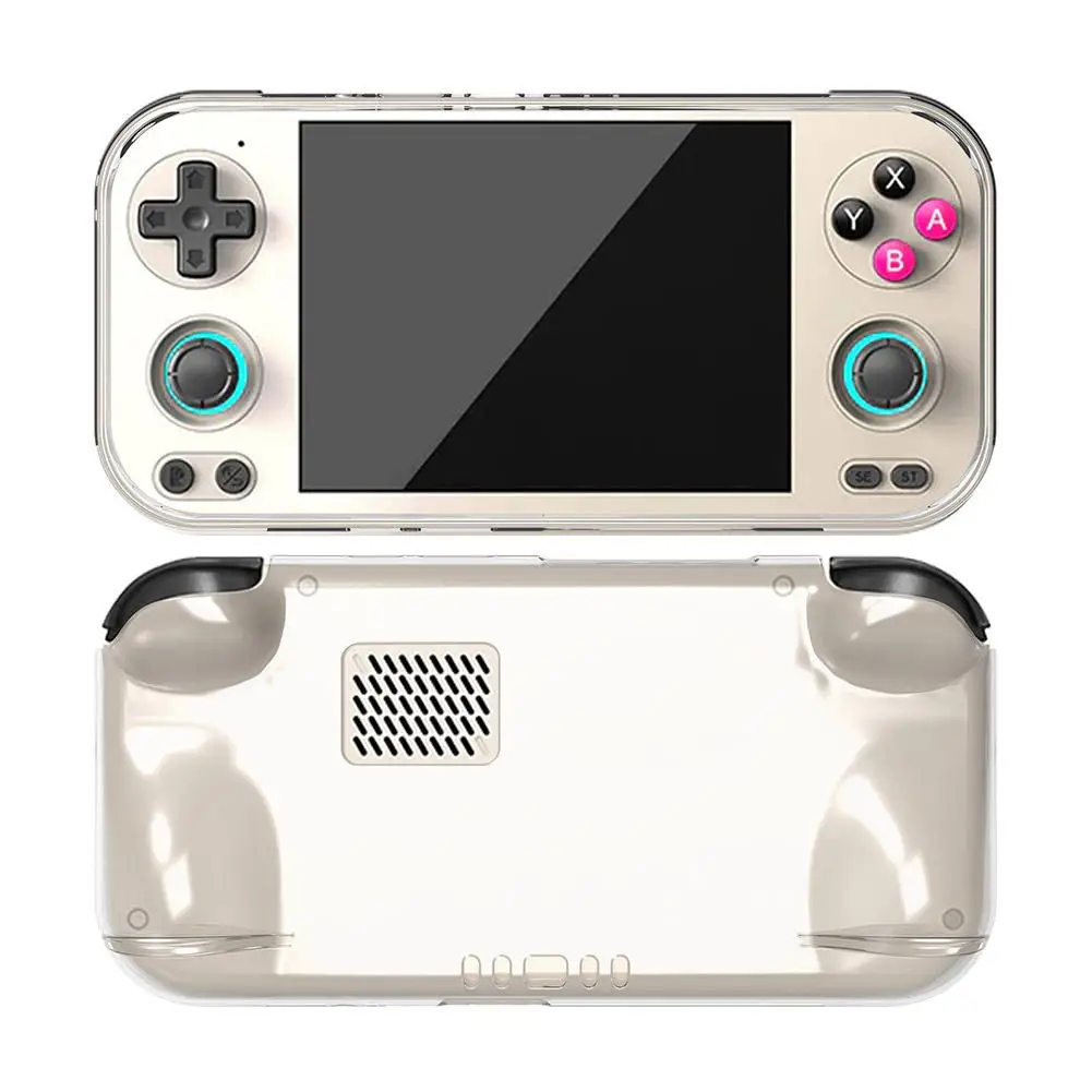Transparent Shockproof TPU Rubber Protective Case for Handheld Gaming Console