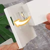 1PC Bathroom Storage Rack Kitchen Cutlery Holder Multifunctional Cosmetic Storage Box Wall-mounted Punch-free Storage Holder 5