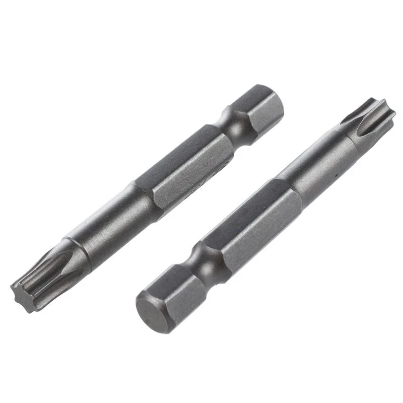 

1pc/2pcs T30 Torx Screwdriver Bit Magnetic Single Head Hex Torx Cross Electric Screwdriver Tools