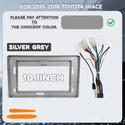 10.1 - Inch Android Multimedia Video Player Dashboard Kit with Car DVD MP5 Radio Integration (For 2010 - 2018 Hiace)