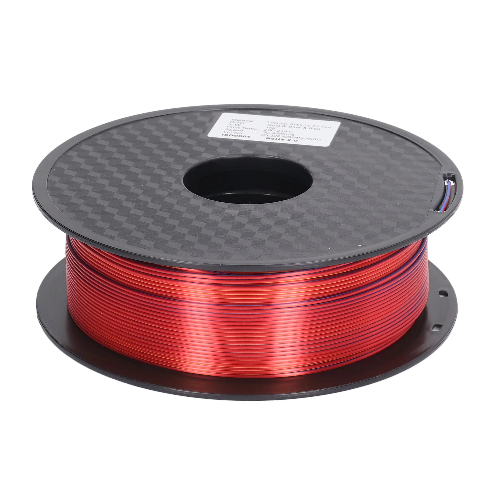 

3D Printer Filament Gold Blue Red Environment Friendly Wide Application 3D Printing Consumable Good Melting for Crafts Making