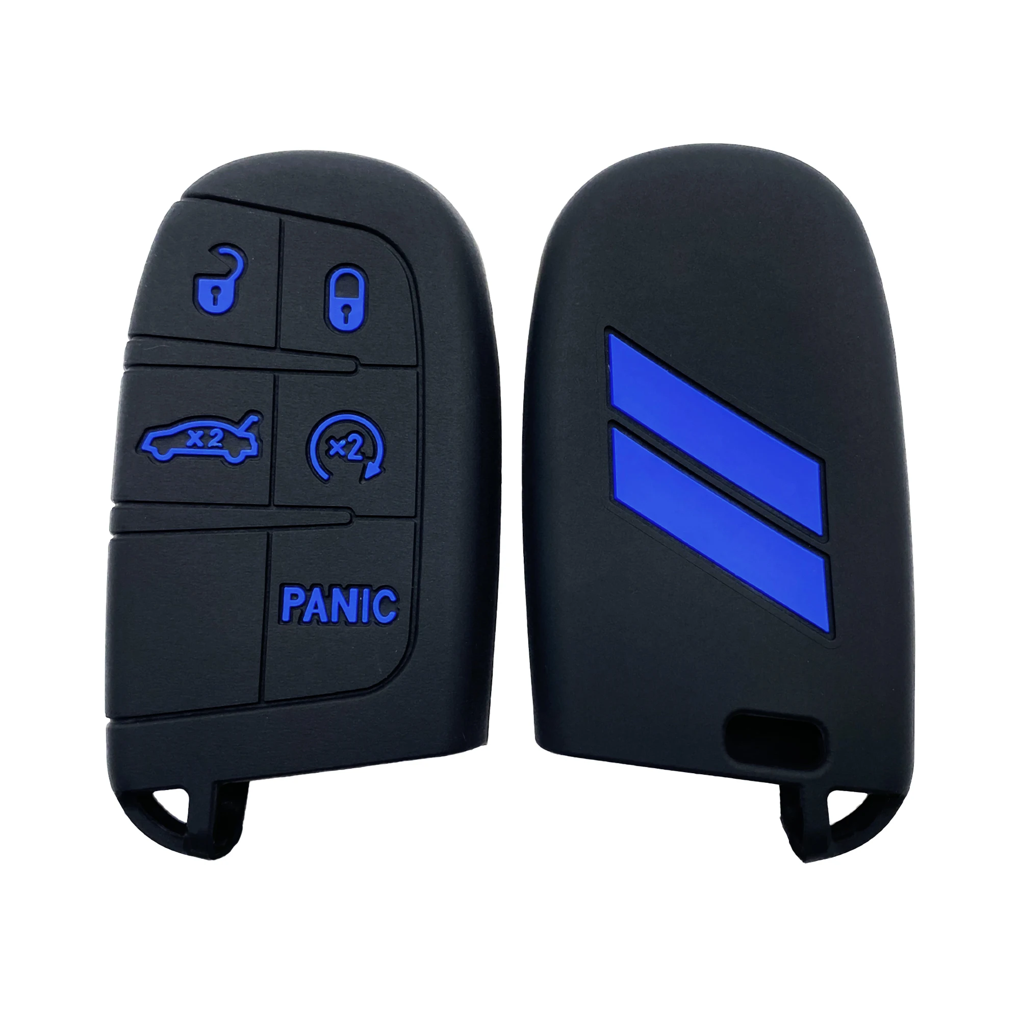 Remote car key case Dodge Dart Ram 1500 Dart Challenger charger Chrysler 300 Jeep keyless 5-key key case key case cover car key shell remote control case cover