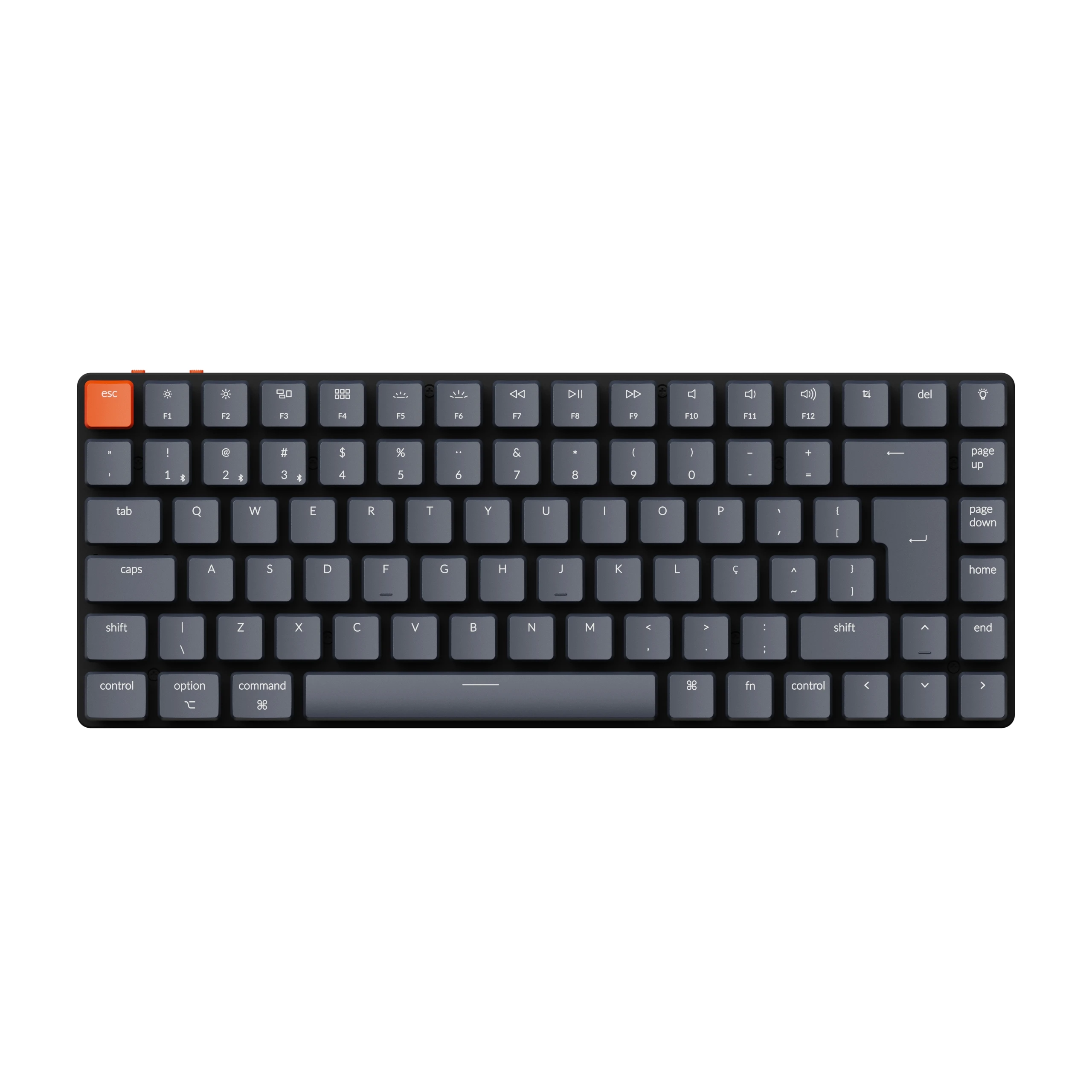 Keychron-pt-br Layout Low Profile Keycap Grupo Teclados Mecânicos Ultra-slim - Imagem 3