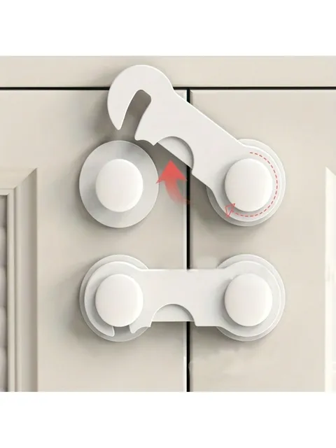 1pc Lot Safety Refrigerator Cabinet Lock Protecter Window Closet Wardrobe Safety Lock