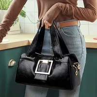 Women Multi-layers Top-handle Bag Quality Leather Handbags Purses Female Luxury Designer Large Capacity Boston Ladies Sac A Main 1