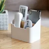 2/4 Grids Multi Functional Desktop Bamboo And Wood Compartment Storage Box With Detachable Bamboo And Wood Partitions 4
