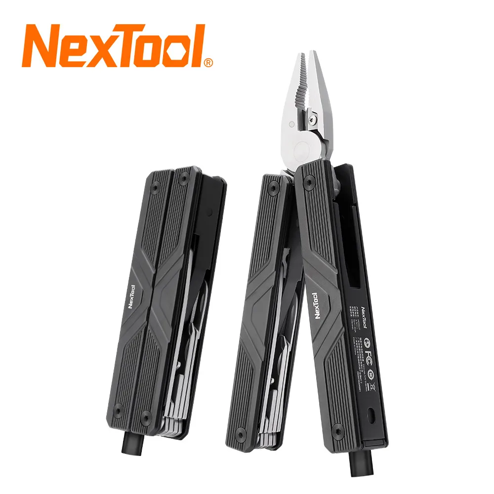 NexTool Gemini 충전식 전기 스크루 드라이버, 다기능 나이프, 자동 정밀 도구 키트, 포켓 멀티툴 플라이어, 13 in 1