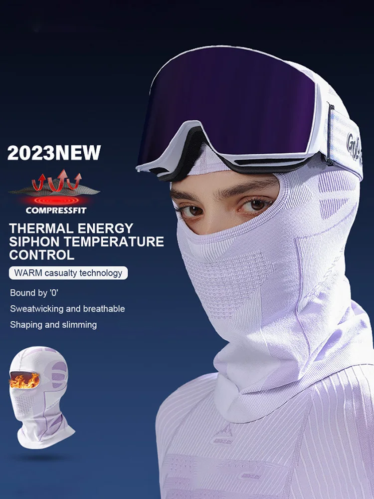 Balaclava Face Mask Windproof Thermal Face Mask Cover One-Piece Cycling Head Neck Cover Full for Outdoor Activities