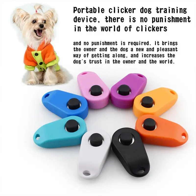 Pet Training Supplies Click Sound Clicker Dog Supplies Training Sounder Clicker Sound Guide Durable For Dog