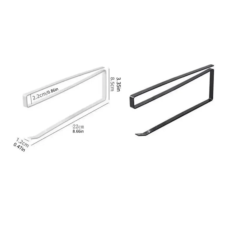 Paper Roll Holder Towel Rack Cling Film Storage Rack Bathroom No Punching Storage Rack Hanging Shelf Kitchen Tissue Accessories 6
